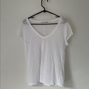 Michael Stars Classic White Short Sleeve Tee